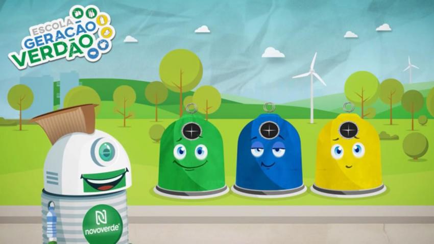 Novo Verde desafia crianças e jovens a pensar na reciclagem - AWAY