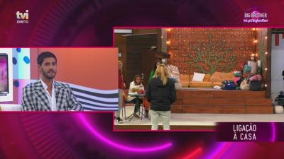 Gonçalo Quinaz critica Frederica Lima: «Não está a fazer ali literalmente nada» - Big Brother