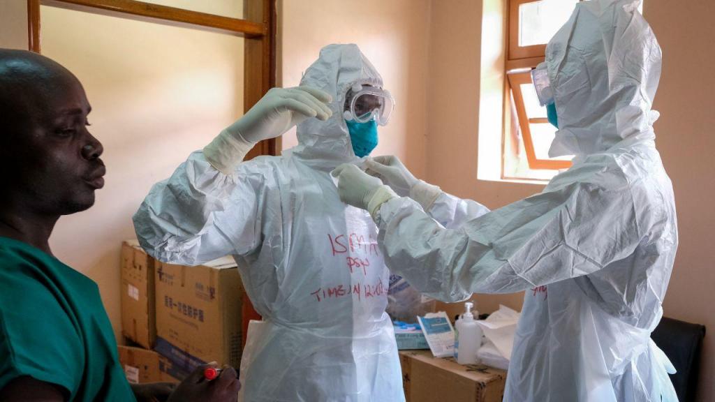 Surto de ébola no Uganda (AP)