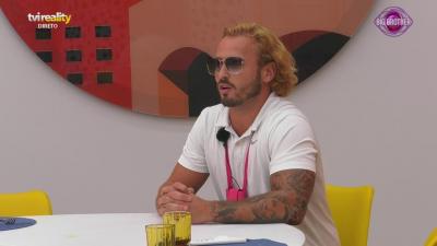 Miguel Vicente acusa Sónia Pinho: «Queres a aprovação do grupo, tens medo!» - Big Brother