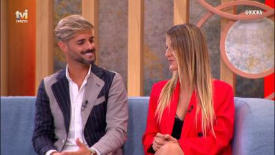 Jéssica Antunes e Rui Pedro trocam elogios de amor - Big Brother