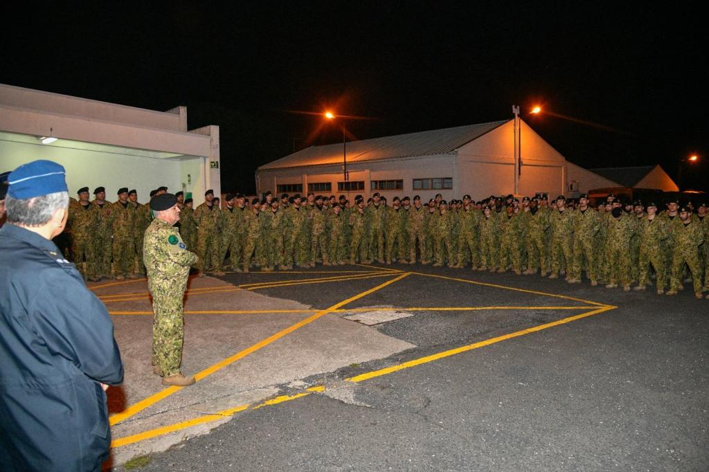 Militares portugueses regressam da Roménia após seis meses de missão da NATO (Foto: EMGFA)