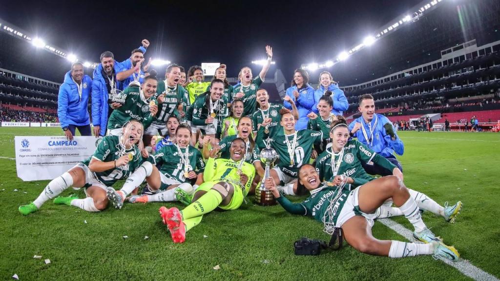 Equipa feminina do Palmeiras venceu a Libertadores