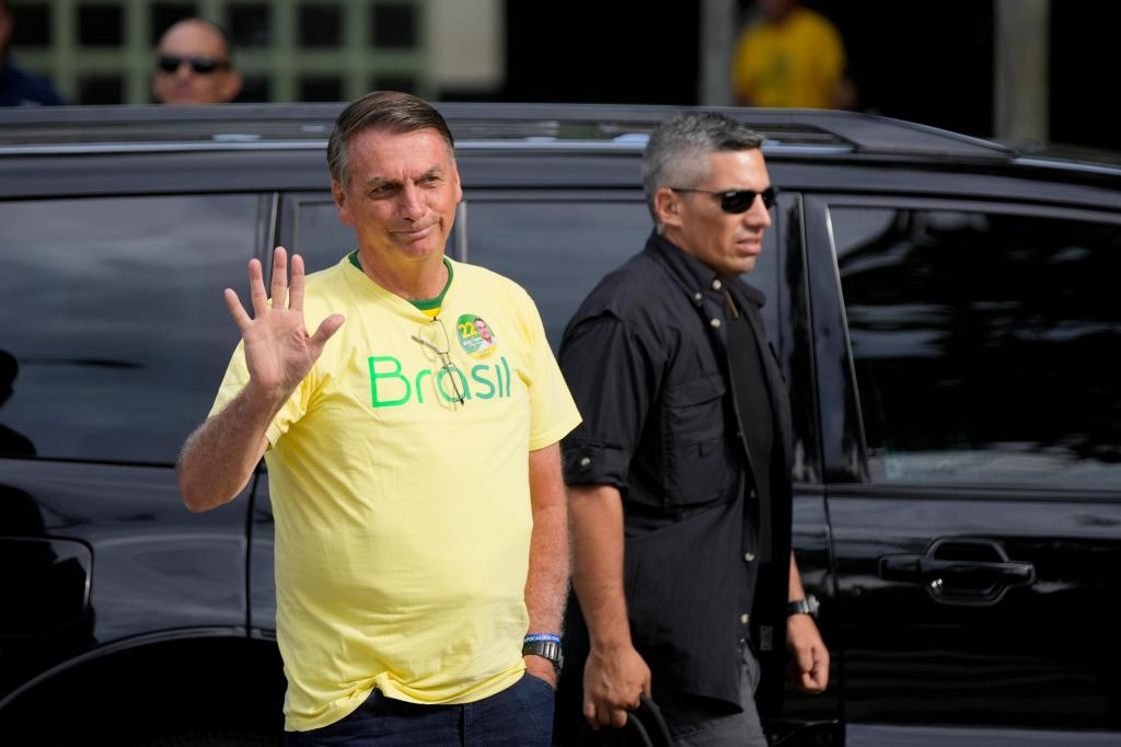 Jair Bolsonaro espera reeileção para um segundo mandato nas presidenciais de 2022 AP/Silvia Izquierdo)