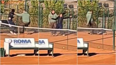 Pai agride filha de 14 anos durante treino de ténis. Vídeo mostra violência em pleno court - TVI