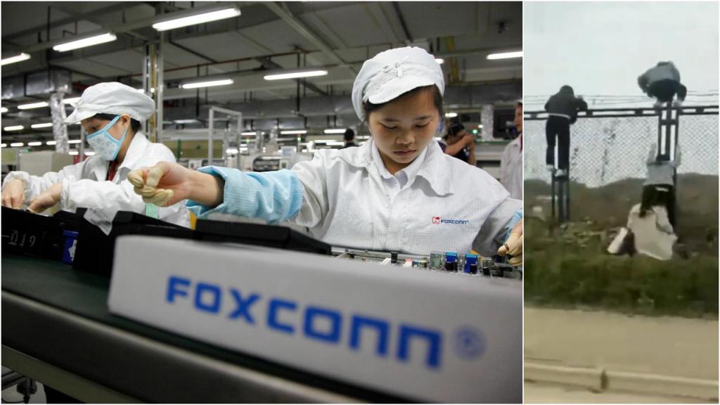 Foxconn, a maior produtora de iPhones do mundo (Imagem Getty)