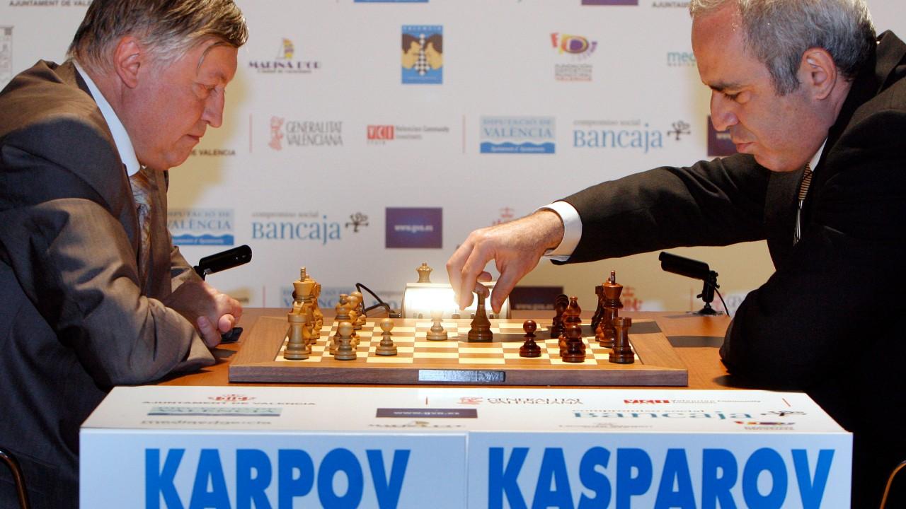 Kasparov está de volta mas já sem aura de invencível