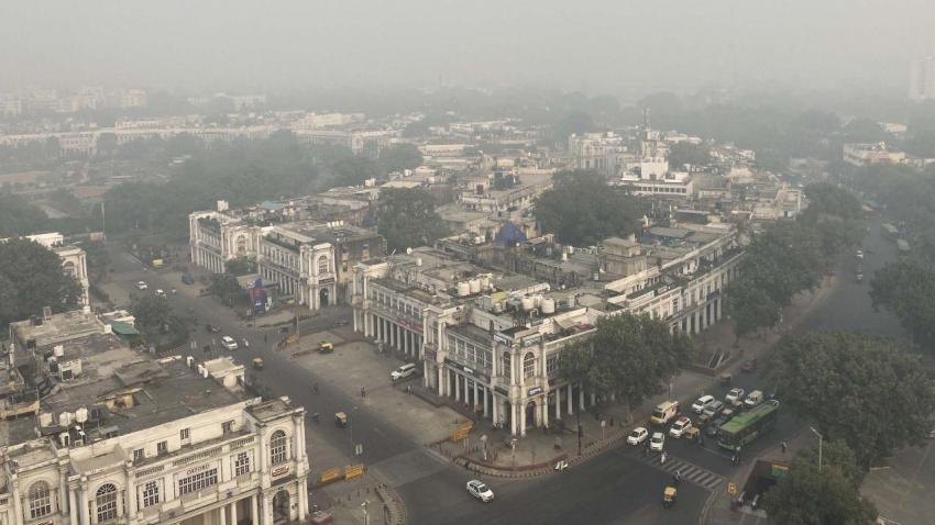 poluição em Nova Deli - AWAY