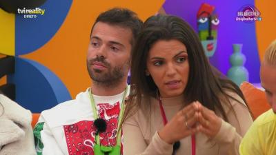 Tatiana sobre Miguel: «Está a exagerar, a forma dele falar está a irritar-me» - Big Brother