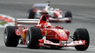 Michael Schumacher em 2003, pela Ferrari, na Fórmula 1