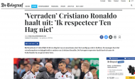 A revista de imprensa à entrevista de Cristiano Ronaldo