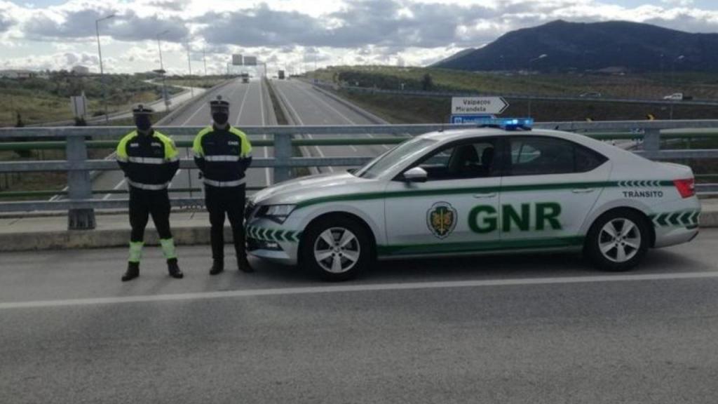 Campanha de segurança rodoviária "Viajar sem pressa" (Foto: GNR)