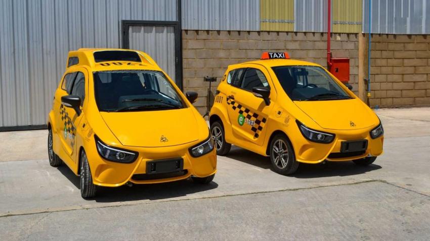 Táxis elétricos da Volt Motors - AWAY