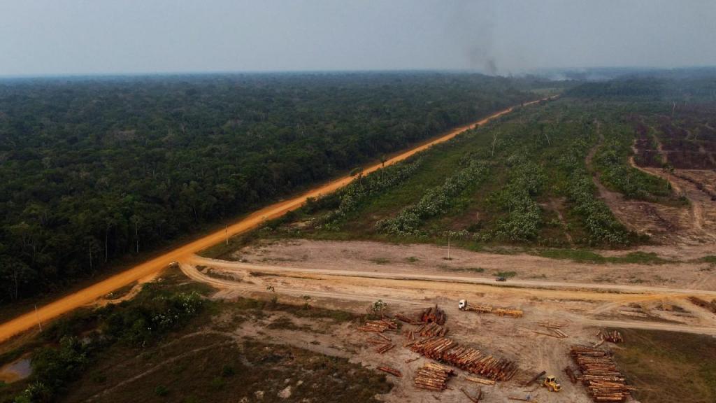 COP27: destruição da Amazónia (foto: Edmar Barros/Associated Press)