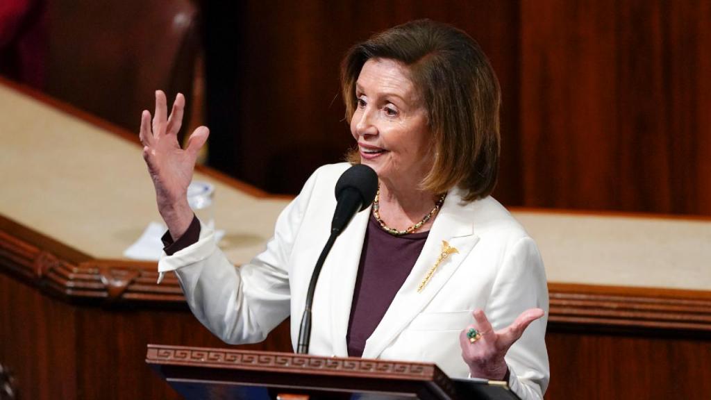 Nancy Pelosi anuncia saída da liderança do Partido Democrata no Congresso (Carolyn Kaster/AP)