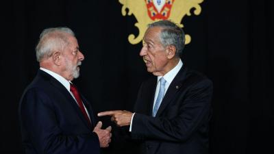 Relações luso-brasileiras com Lula "estão a começar muito bem", diz Marcelo - TVI