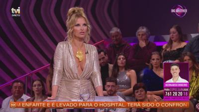 O momento viral de Joana Schreyer e do noivo, Ricardo Pereira, em plena gala - Big Brother