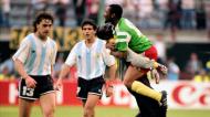 Argentina-Camarões, 1990 (AP)