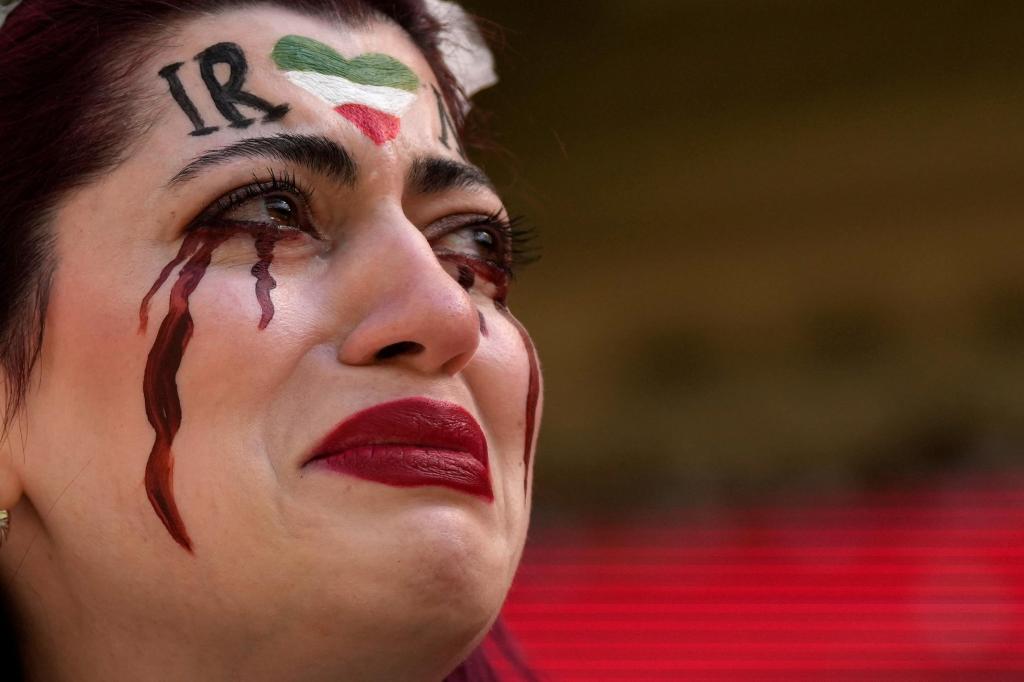 Vitória do Irão no Mundial. Foto: AP