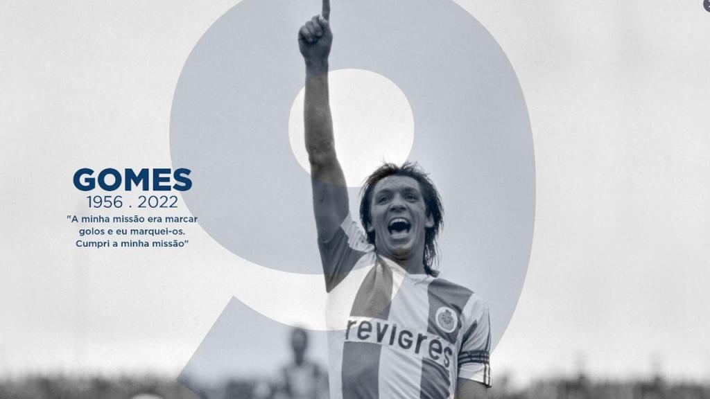 Fernando Gomes: marcou 355 golos pelo FC Porto, sendo o melhor marcador da história dos dragões
