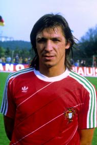 Fernando Gomes num Luxemburgo-Portugal em 1984