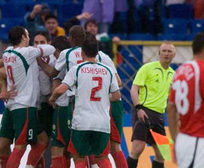 Qualificação Euro 2008: Bulgária-Bielorrússia