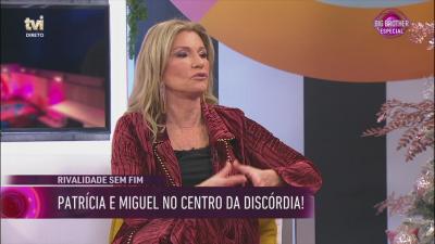 Cinha Jardim sobre Patrícia: «Isto foi um escalar desde que o Miguel tem um ´flirt´ com a Bárbara» - Big Brother