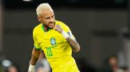 Neymar festeja o 2-0 no Brasil-Coreia do Sul