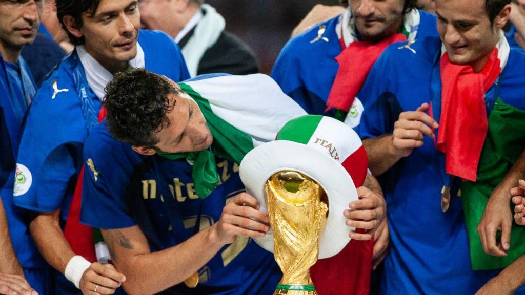 Itália campeã do mundo em 2006 (Foto Getty)