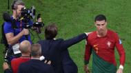 Cristiano Ronaldo no final do Portugal-Suíça (getty)