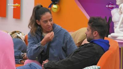 Patrícia Silva e Rúben tentam esclarecer mal-entendido: «Sei que é uma fragilidade...» - Big Brother