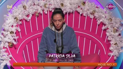Patrícia Silva sobre Miguel Vicente: «Ele sabe que está mal e está a tentar sair bem» - Big Brother