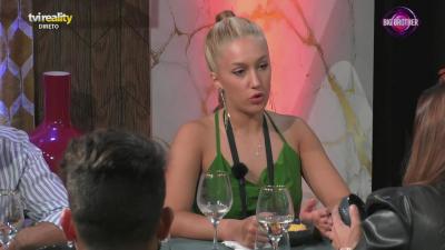 Bárbara aponta: «Acho que a Patrícia deve um pedido de desculpas ao Miguel» - Big Brother