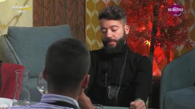 Diogo Coelho: «A Patrícia merece sinceramente por tudo o que fez neste programa ser finalista» - Big Brother