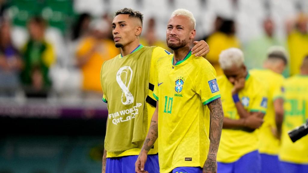 Brasil foi eliminado para uma seleção europeia nas últimas quatro