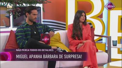 Joana Schreyer e Ricardo Pereira comentam pedido de namoro de Miguel a Bárbara - Big Brother