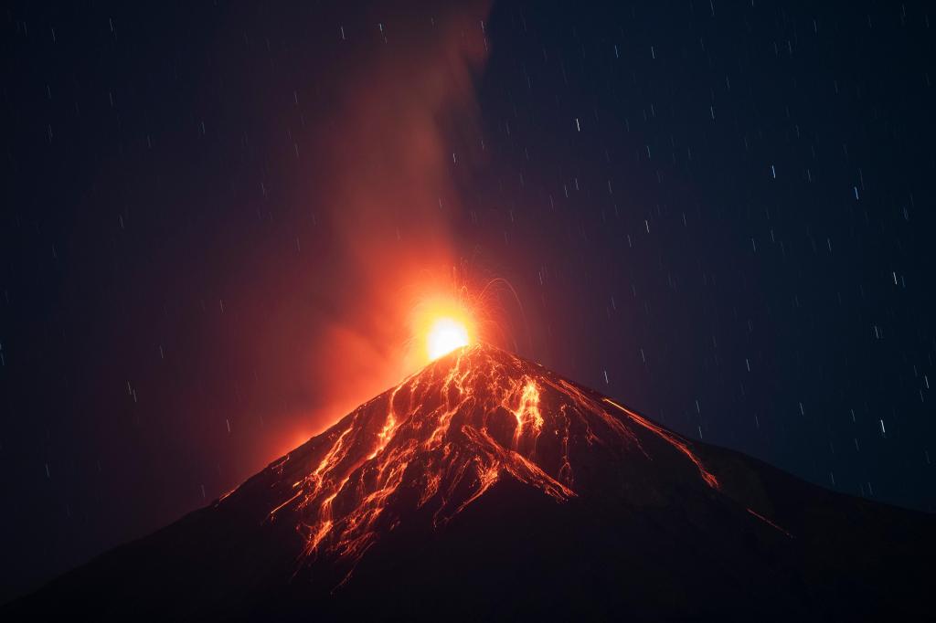 Vulcão Fuego (AP Photo/Moises Castillo)