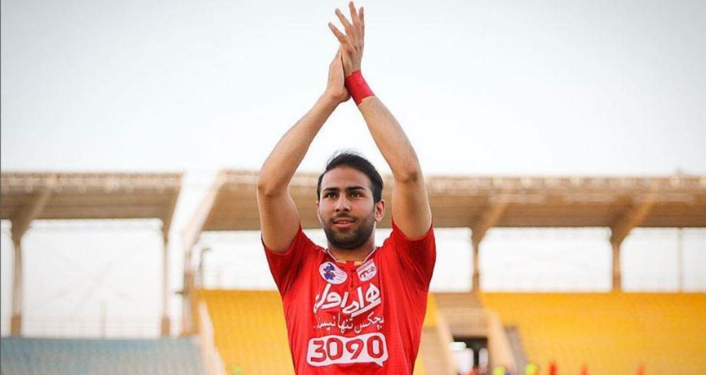 Futebolista iraniano Amir Nasr-Azadani (DR/Instagram)