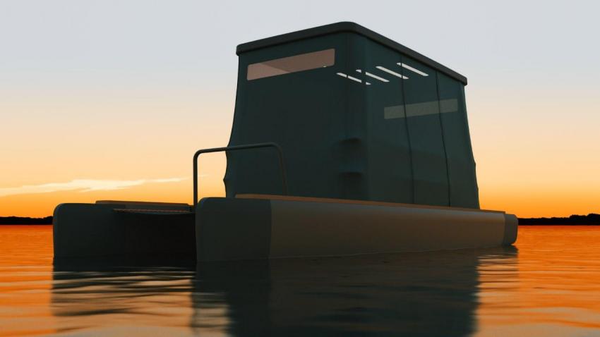 Barco elétrico solar Pol Lux - AWAY