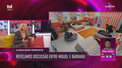 Teresa Silva sobre Miguel Vicente: «Se não for jogo acho ridículo» - Big Brother