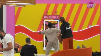 Jorge Guerreiro invade a casa do Big Brother e a energia fica ao rubro! Veja o momento - Big Brother