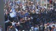 A festa dos argentinos no Qatar, Buenos Aires e em Portugal