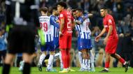 FC Porto festeja o 1-0 ante Gil Vicente, apontado por Galeno (Lusa)