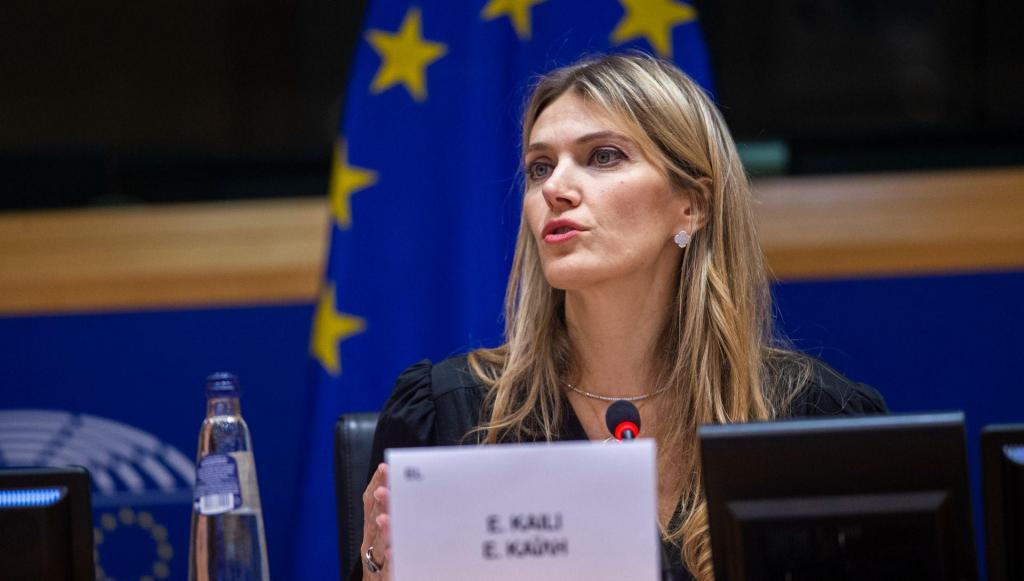 Eurodeputada Eva Kaili (AP)