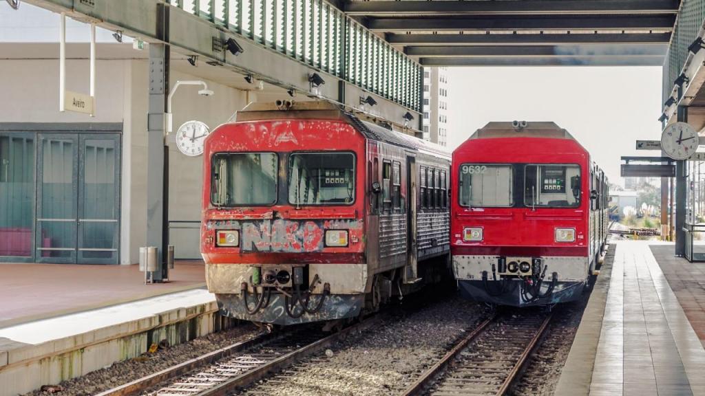 Comboio em Aveiro (foto: Marcos Túlio/Pexels)