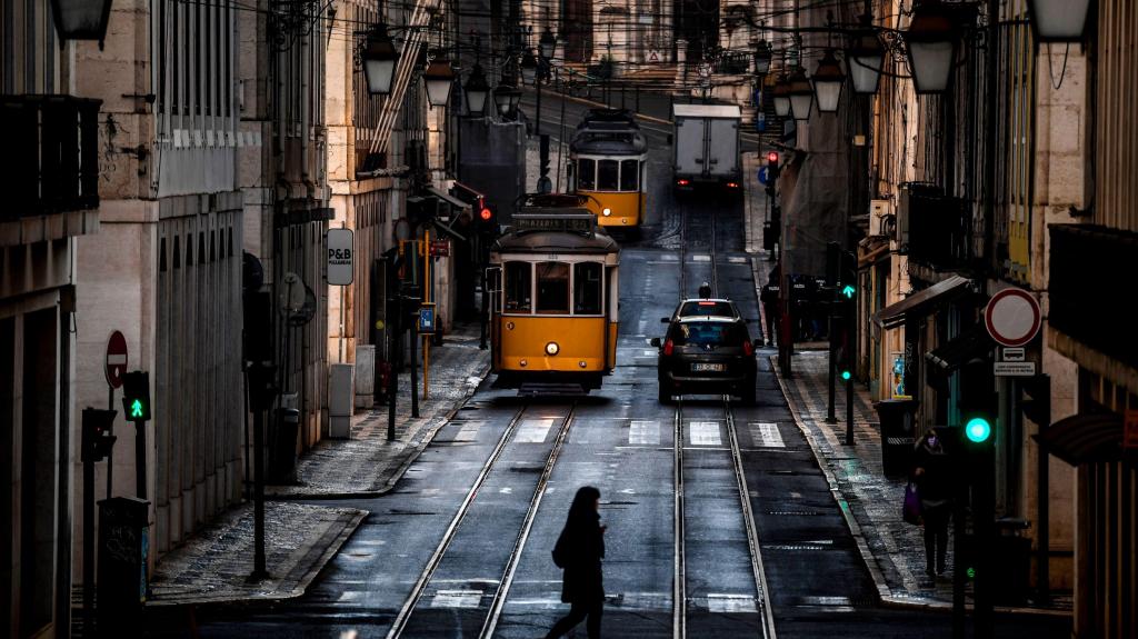 Elétrico em Lisboa (imagem Getty)