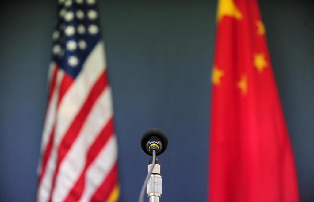 Diplomacia chinesa e norte-americana (Getty Images)