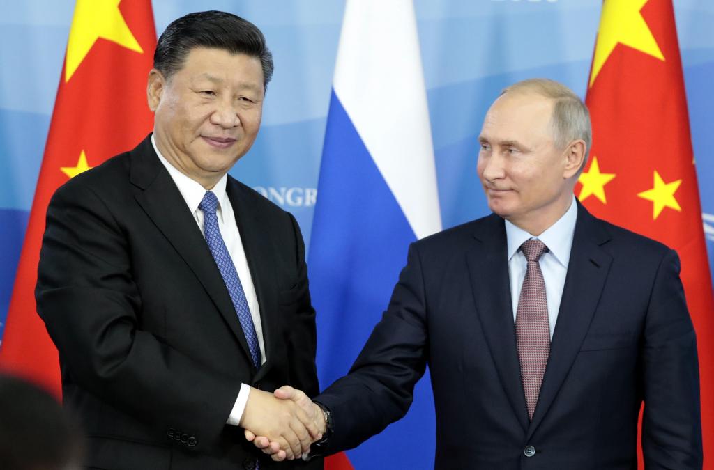 Xi Jinping e Vladimir Putin (Getty Images)