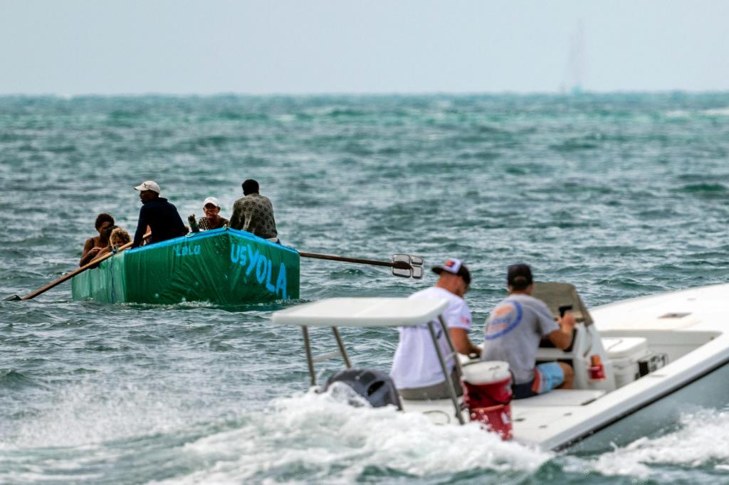 Mirantes cubanos tentam chegar à Florida (Associated Press)