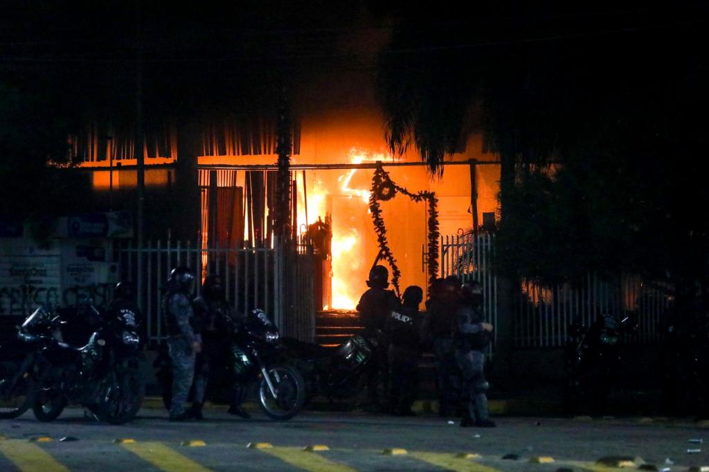 Confrontos Bolívia (Associated Press)